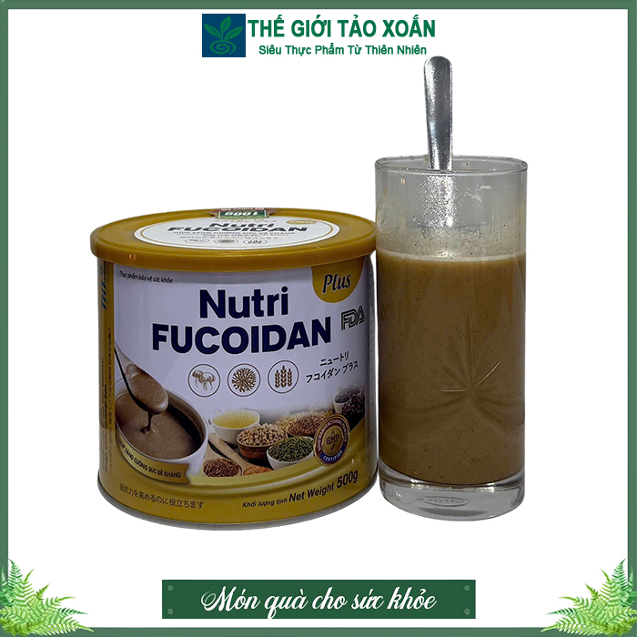 Sữa thực dưỡng miễn dịch Nutri Fucoidan Plus. Hộp 500g