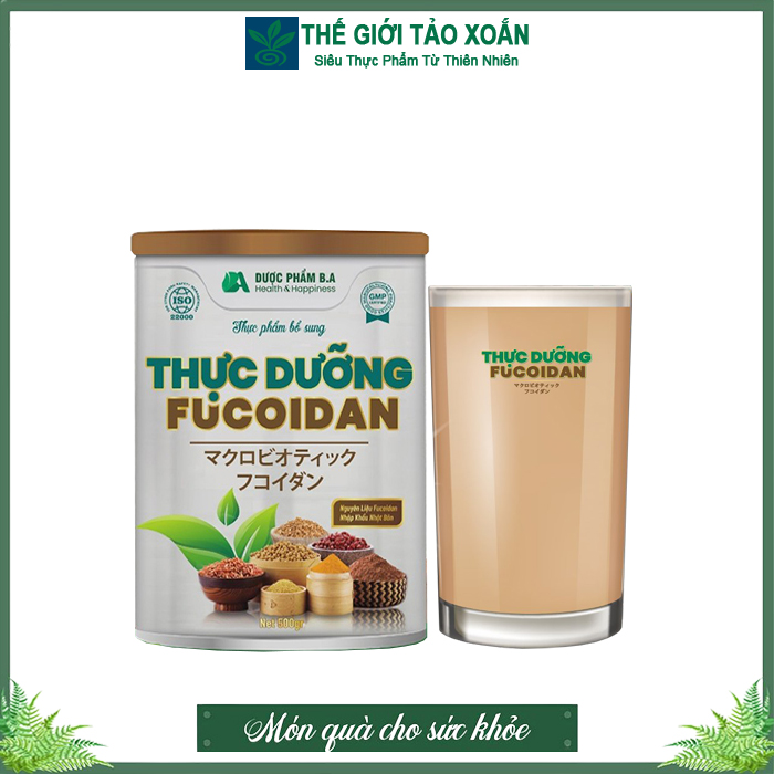 Thực Dưỡng Fucoidan - tăng cường miễn dịch cho người ung thư. Hộp 500mg