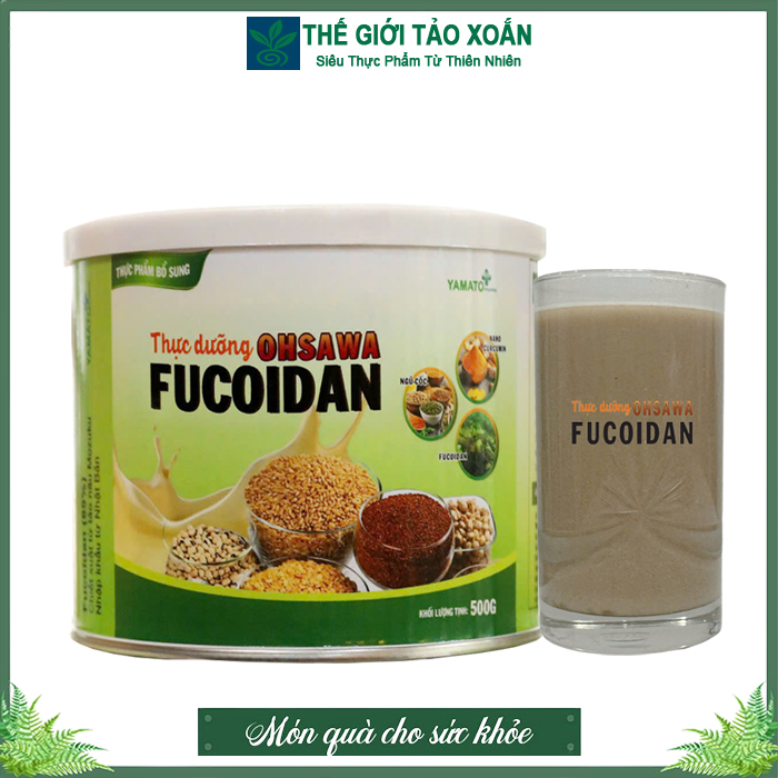 Thực dưỡng miễn dịch Ohsawa Fucoidan. Hộp 500g